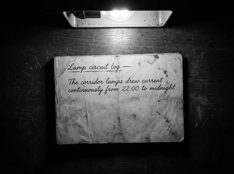 The Saint-Croix Sleeper · Lamp circuit log